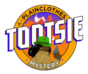 The Plainclothes Tootsie Mysteries series logo